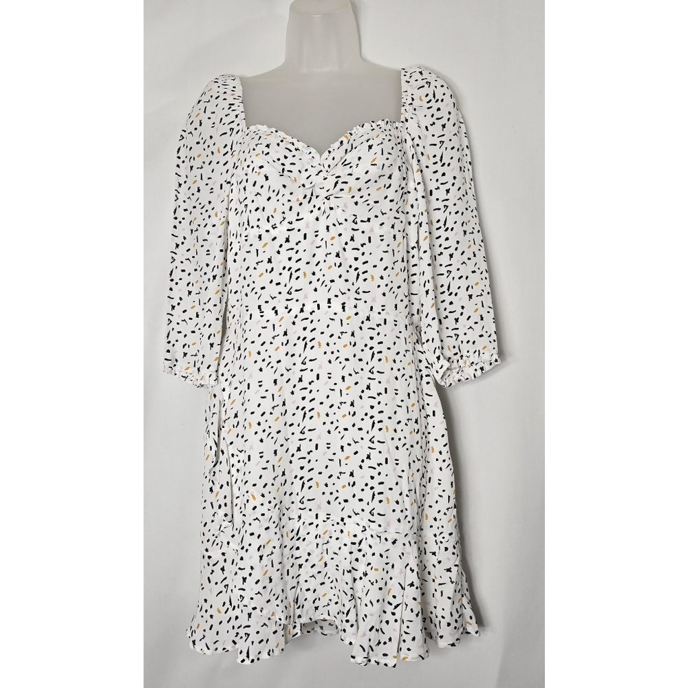 RAHI Stilla Confetti Print Sweetheart Mini Dress - Picture 5 of 13